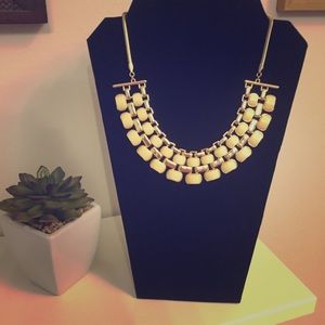 Ivory and gold necklace